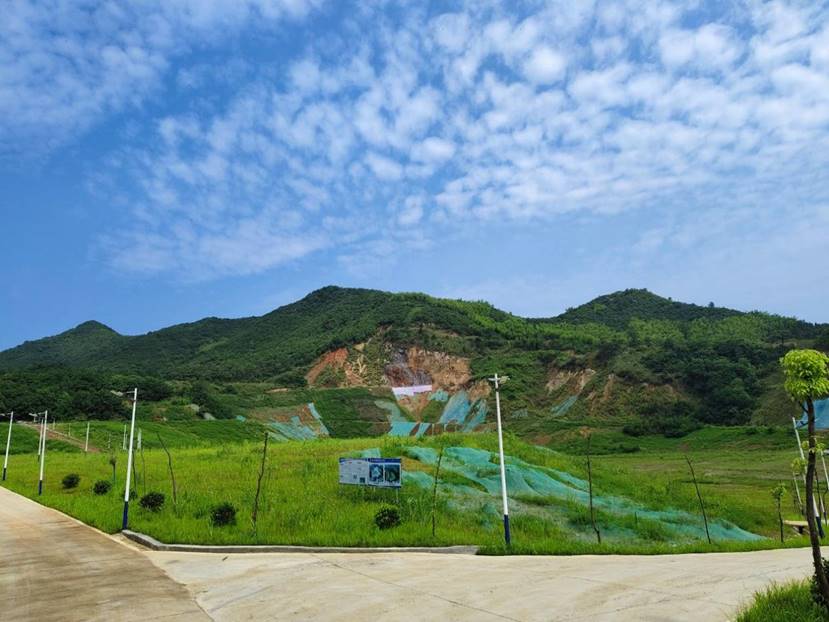 銅山、前山露天采坑復(fù)墾項(xiàng)目完成